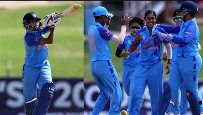 IND W vs SL W: भारतीय गेंदबाजों के आगे ताश के पत्तों की तरह बिखरी श्रीलंकाई टीम, 7 विकेट से भारत ने जीता मैच